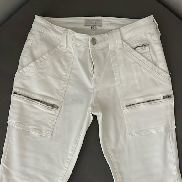 Joie Jeans Stretch Ankle Zip Skinny Denim Zipper Pockets Womens size 28 - Picture 5 of 10